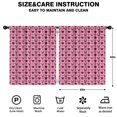 thumbnail image 2 of Blackout Kids Curtains,Pink Pug Puppies Childrens Insulated Curtains Set Of 2,Bedroom Essentials,Toddler Room Decor 52x63in(132x160cm), 2 of 4