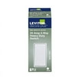 thumbnail image 2 of Leviton  Decora  Antimicrobial Treated Specification Grade Switch, 3-way, Self-grounding, 120/277 Volts, 20 Amp, White (Pack of 3), 2 of 3