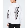 thumbnail image 2 of I.N.C Mens Sequin Graphic Hoodie Sweatshirt, White, Large, 2 of 3