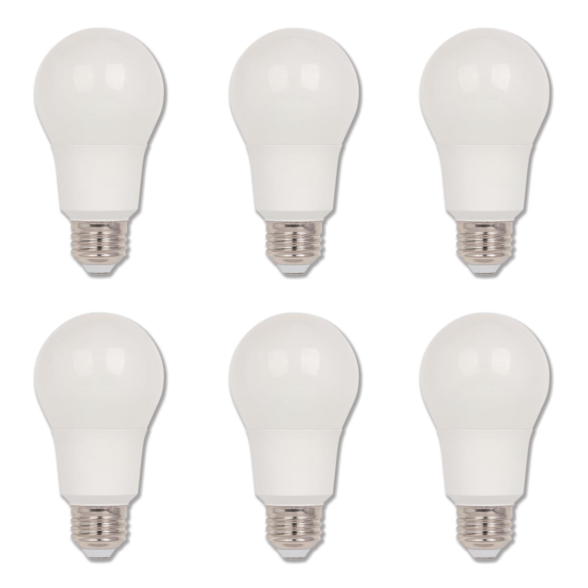 Westinghouse Lighting 5184000 9-Watt (60-Watt Equivalent) Omni A19 Dimmable Soft White ENERGY STAR LED Light Bulb, Medium Base (6-pack)