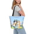 thumbnail image 6 of Lsque Bluey Pattern Beach Tote,Shoulder Handbag,Spacious Tote Bag,Lightweight Travel Bag,Versatile Shopping Bag, 6 of 6
