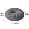 thumbnail image 2 of Anckoeil Round Corduroy Floor Seat Cushion, Soft Non-Slip Pouf Chair Pad Cushion for Living Room, Bedroom & Yoga, 2 of 6