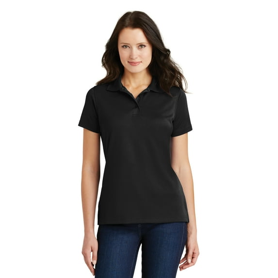 PolyBamboo Charcoal Blend Pique Polo