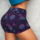thumbnail image 4 of Fotbe Purple Dreamcatcher1 Shorts Sin Costuras – Shorts Deportivos de Cintura Alta para Mujer, Elásticos para Gimnasio, Yoga, Running o Ciclismo-Small, 4 of 8