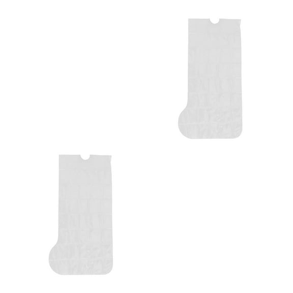 Raindrops 2pcs Shower Leg Cast Cover Reusable Waterproof Leg Cast Cover Watertight Foot Protector Shower Broken Foot Cast Cover For Wounds Ankle And Burns