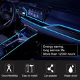 thumbnail image 2 of Luces de tira LED para automóvil, cable de alambre EL, lámpara decorativa de ambiente automático, luz ambiental para Ford Focus 2 1, Fiesta, Mondeo 4 3, 2 of 5
