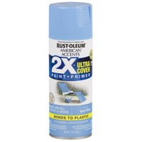 2-Pack Value - Rust-oleum american accents ultra cover 2x gloss spa blue spray paint and primer in 1, 12