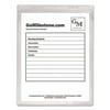 C-Line Clear Vinyl Shop Ticket Holder, Both Sides Clear, 50", 9 x 12, 50/BX