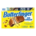 thumbnail image 5 of Butterfinger Ice Cream Bars with Crispety, Crunchety Layer & Chocolatey Coating, 6 pack, Frozen Dessert, 5 of 12