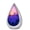 Purple-4, variant on Sunset Urn for Daughter and Son - 10 Inch Purple Teardrop Memorial Urn - Large Human Cremation Ash Holder - Funeral Adult Ashes Container for Men & Women