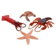 thumbnail image 1 of Colección de juguetes de animales marinos, ayuda didáctica, juguete cognitivo de simulación 4 piezas, 1 of 9