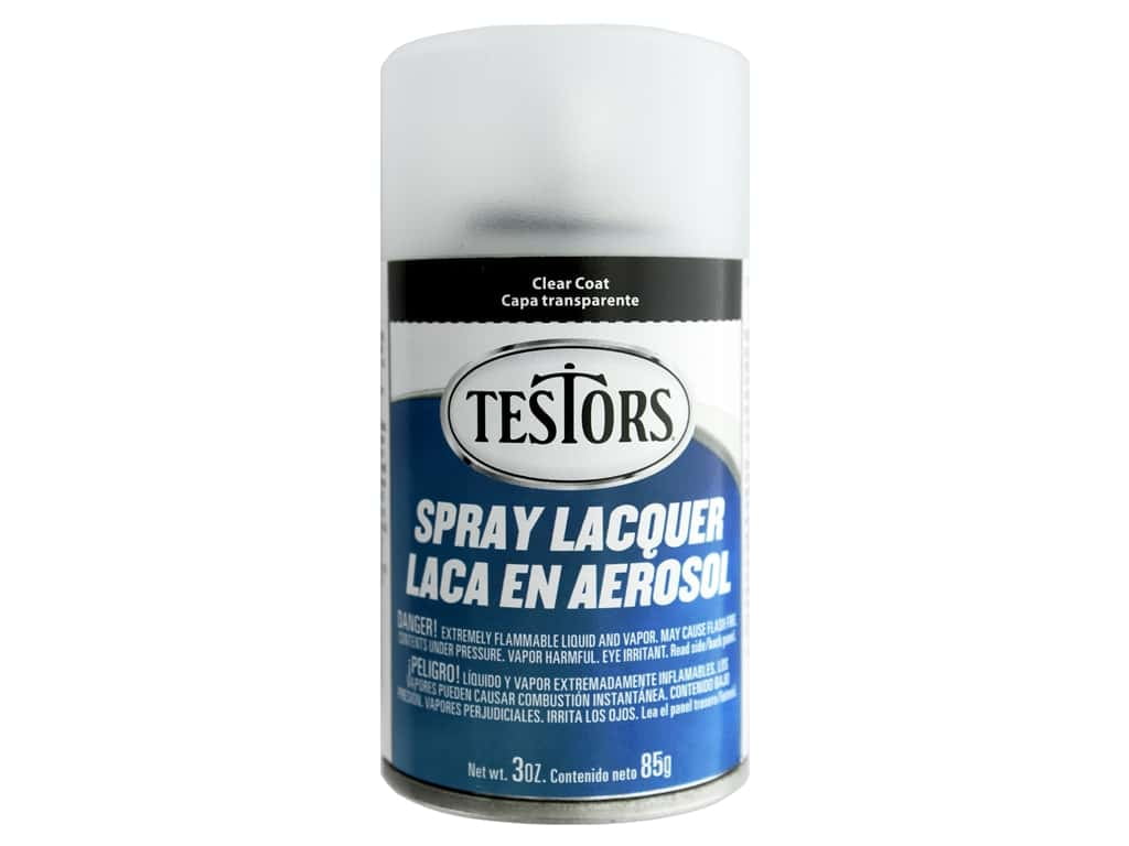 2PK Testors Lacquer Top Coat Spray Dullcote 3 oz 1