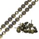 thumbnail image 1 of Uxcell 2Pack 1Meter Flower Upholstery Tacks Strips Trim Sofa Decorative Nails, Bronze, 1 of 5