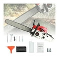thumbnail image 2 of YNCE 58CC Gas Chainsaw, 20 Inch Chain Saw with 2 Stroke Engine, Gas Power Chainsaw with Non-Slip Handle, 550ml Fuel Tanks for For Forest, Garden, Farm Tree and Wood Cutting Use, 2 of 6