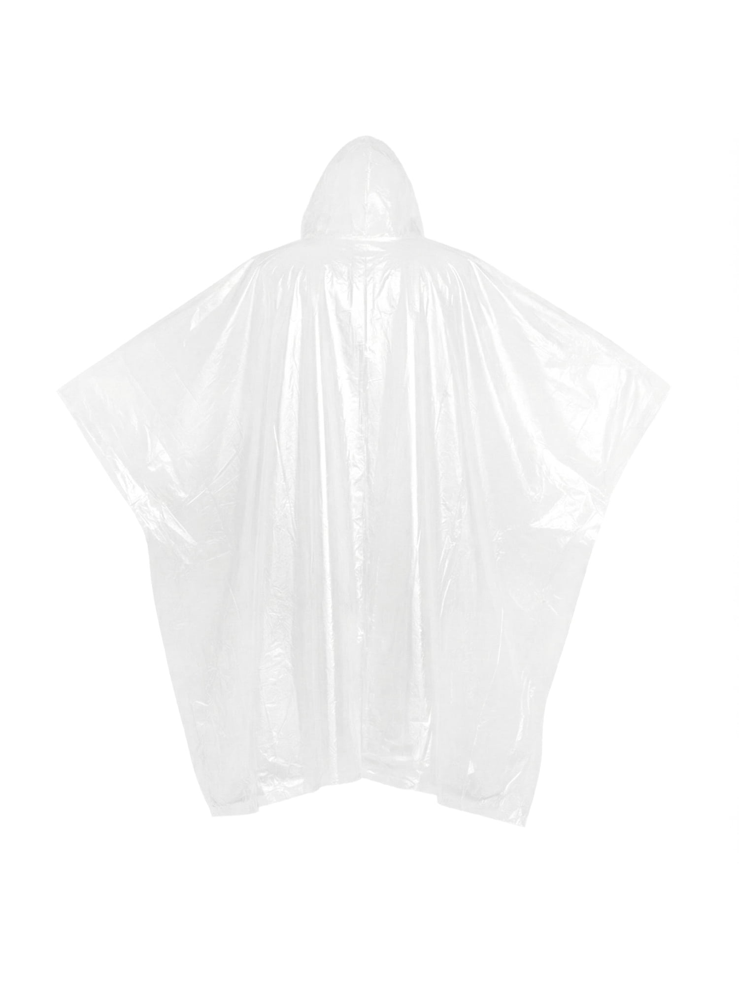 Totes Clear Single Use Emergency Poncho Set - 2 Pack