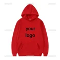 thumbnail image 3 of 2024 Estudiante Casual Texto impreso personalizado Sudadera con capucha DIY Logotipo personalizado Sudadera con capucha personalizada Sudadera con logotipo de texto, 3 of 5