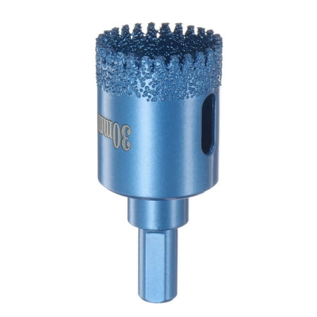 

Uxcell 30mm Serrated Brazed Diamond Drill Bit Hole Saw for Glass Tile Stone Ceramic Painting