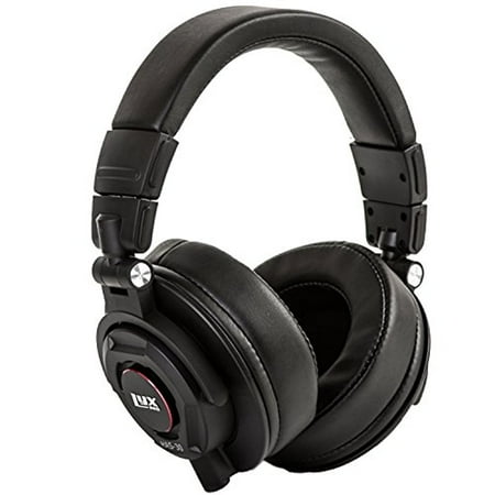 - LyxPro HAS-30 Closed Back Over-Ear Professional Recording Headphones for Studio Monitoring, DJ and Home Entertainment