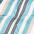 thumbnail image 6 of Sunnydaze Set of 2 Polyester Tufted Large Round Floor Cushions - Seaside Stripes, 6 of 7