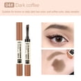 thumbnail image 1 of Fiudx Crema para Cejas, Diseño de Doble Cabezal Dos En Uno, Maquillaje Resistente Al Agua y Duradero, Cejas Finas Simuladas, Rutina de Belleza Diaria, para Amantes Del Maquillaje, Tamaño Compacto de, 1 of 3