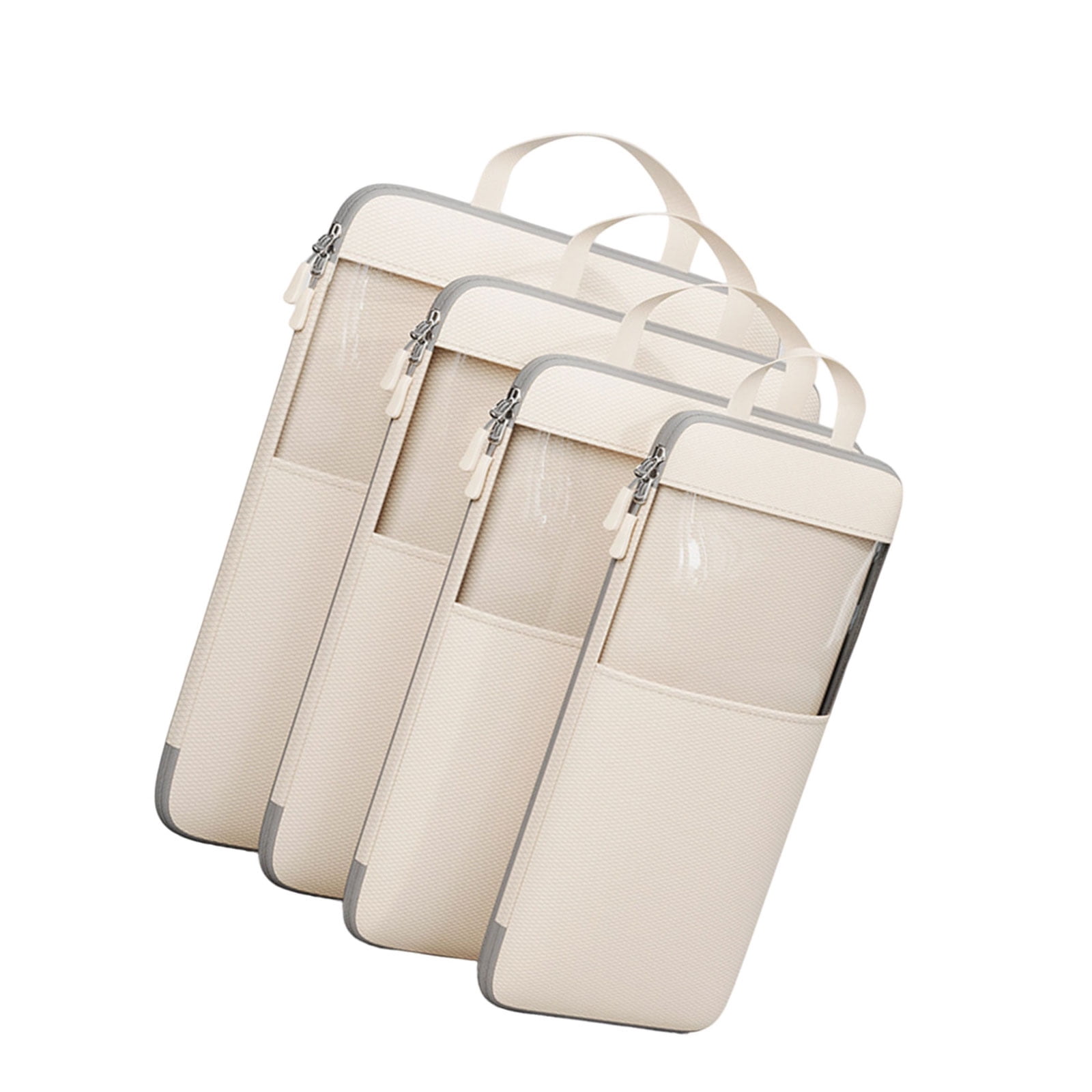 Versatile Travel Organizers Compression Packing Cubes for Easy Storage Multiple Size Clothing and Shoe Storage Bags