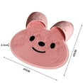 GuLuBin Back Adjustment Device Mosey Bunny Shape Foot Scrubber Mat Soft