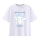 thumbnail image 3 of Sanrio My Melody Kuromi Cinnamoroll Camiseta de manga corta Kawaii para niña, ropa holgada de algodón puro de verano con dibujos animados para niños, 3 of 5