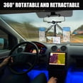 thumbnail image 3 of Rear View Mirror Phone Holder - Rotatable And Retractable, Universal Mount Compatible With IPhone 11, 12, 13, 14 Pro Max And Samsung Phones, 3 of 8