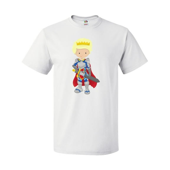 Inktastic Boy Prince, Knight In Shining Armor, Blond Hair T-Shirt