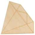 thumbnail image 3 of Wood Diamond Cutout with Detail Cutouts 20-inch, 1/8 inch Thick, Pack of 1 Valentines Crafts for Gifts/Door Décor, by Woodpeckers, 3 of 5