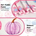 thumbnail image 5 of Fall Pumpkin Throw Blanket, Cute Pumpkin Blanket Autumn Thanksgiving Pink Blanket for Couch Bed Chair 60\u201d*50\u201d, 5 of 6