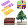 thumbnail image 5 of COFEST Colored Popsicle Sticks,Colored Craft Sticks,Colorful Popsicle Sticks,Rainbow Popsicle Sticks,Wooden Sticks for Crafts,Colored Craft Sticks,Craft Popsicle Sticks Red, 5 of 6