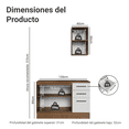 thumbnail image 3 of Mueble de Baño Completo para Almacenaje Madesa Agata 120cm M, 3 of 10