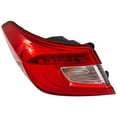 thumbnail image 4 of For 2018-2022 Accord Rear Left Tail Lights Red & Clear Plastic 33550 TVA A01 V, 4 of 5