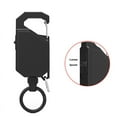 thumbnail image 6 of 1Pc Anti-Theft Metal Easy-to-pull Buckle Rope Elastic Key Chain Sporty Retractable Key Ring Anti Lost Easy Pull Buckle, 6 of 7