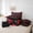 Red, variant on Manfei Kawaii Cherry 7-Piece Twin Bedding Sets,Cartoon Fruit Bedding Comforter Set,Red Pink Breathable Sheet Sets,Super Cozy Cute Room Decorative,Reversible