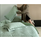 thumbnail image 3 of Xiao Hua Juego de sábanas, juego de sábanas y fundas de almohada, juego de cama individual, ropa de cama de hotel, decoración del hogar (verde), 3 of 5
