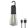 thumbnail image 3 of Luz LED USB para camping Wdftyju 400 mAh 100 LM tipo C recargable impermeable ovalada, 3 of 3