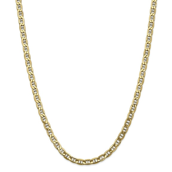 14k 5.5mm Semi-Solid Anchor Chain