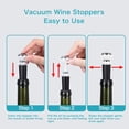 thumbnail image 1 of Wine Preserver Pumb Set - Wine Saver Vacuum Pump Preserver, 1 of 4