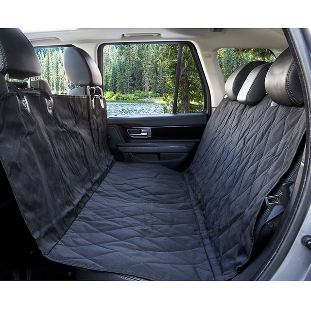 FELTECHELECTR 1Pack Back Seat Protector For Dog Anti-Skid Black 58*54 Inch