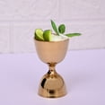 thumbnail image 2 of ABHAS® Stainless Steel Premium Gold Color Peg Measurer Jigger Cup - 30/60 ml, Double-Sided Cocktail Shot Glass Drink Measurement Tool For Whiskey, Wine, And Home Bars, 2 of 2