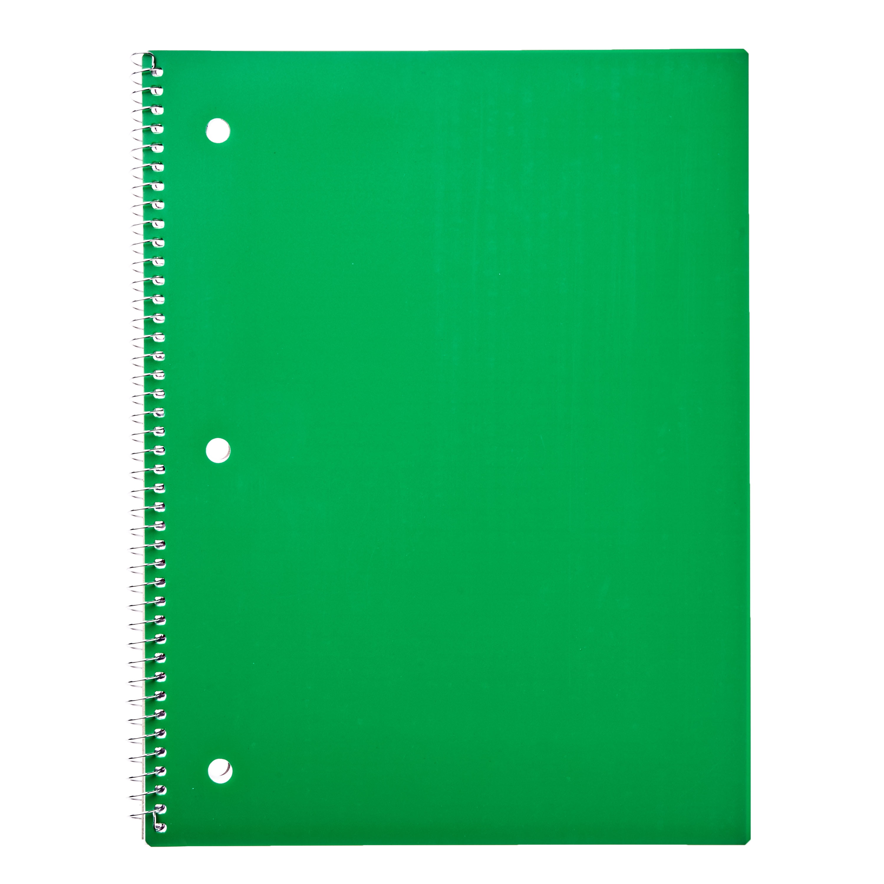 Pen Gear 1 Subject Notebook College Ruled 80 Sheets Green Walmart Com Walmart Com