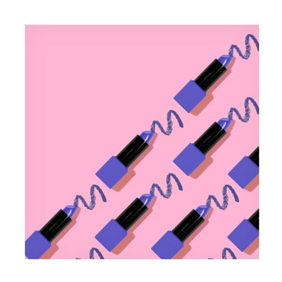 Canvas Wall Art - Julia Ramiro 'Lipstick' Wall Art for Living Room, Bedroom, or Office Décor by Trademark Fine Art - 14 x 14 Inches