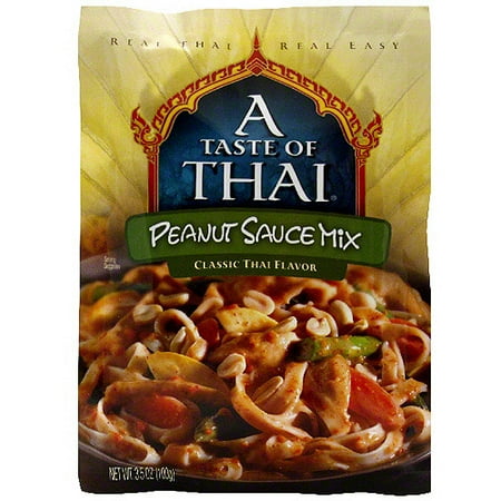 A Taste of Thai Peanut Sauce Mix, 3.5 oz (Pack of (Best Thai Food Austin Tx)