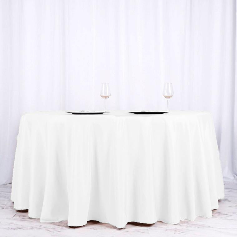 Wedding Party Banquet Restaurant, Black Round Tablecloth 120