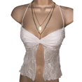 thumbnail image 1 of Women\'sSummerSexyHalterVestWithSpaghettiStrapCharmingBacklessForYouthAdultFemalesOutfit, 1 of 5