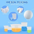 thumbnail image 3 of Juego de vasos de silicona para mezclar resina SWIGRANCE 600 ml 250 ml 100 ml, 3 of 9