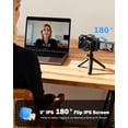 thumbnail image 4 of NBD Digital Camera 8K Ultra HD 64MP All-in-One Vlogging Camera with Wide Angle Lens, Digital Zoom 16x and 3" Screen, 4 of 10