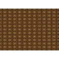 thumbnail image 1 of Ahgly Company Indoor Rectangle Patterned Black Bean Brown Area Rugs, 4' x 6', 1 of 6